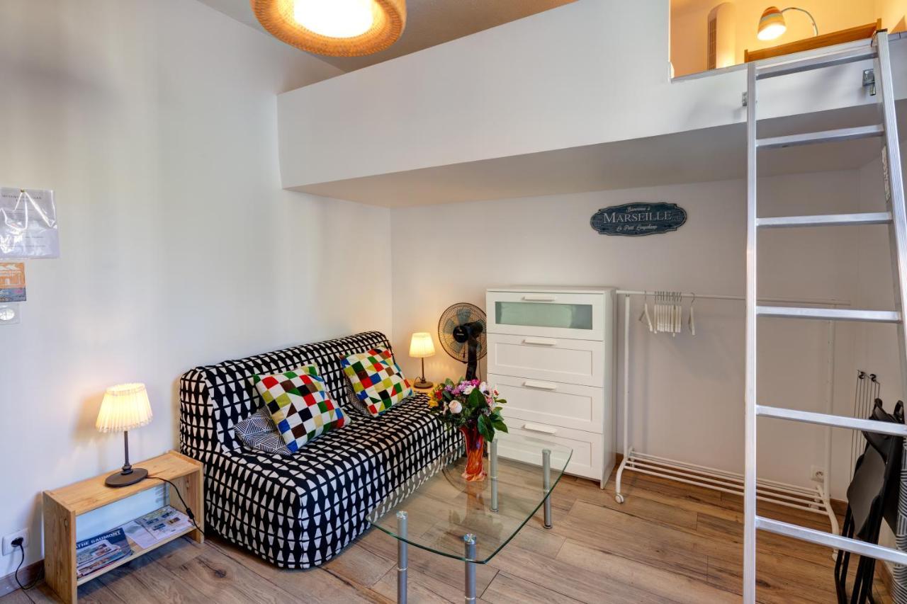 Apartmán Le Studio Du Petit Palais Longchamp Marseille Exteriér fotografie