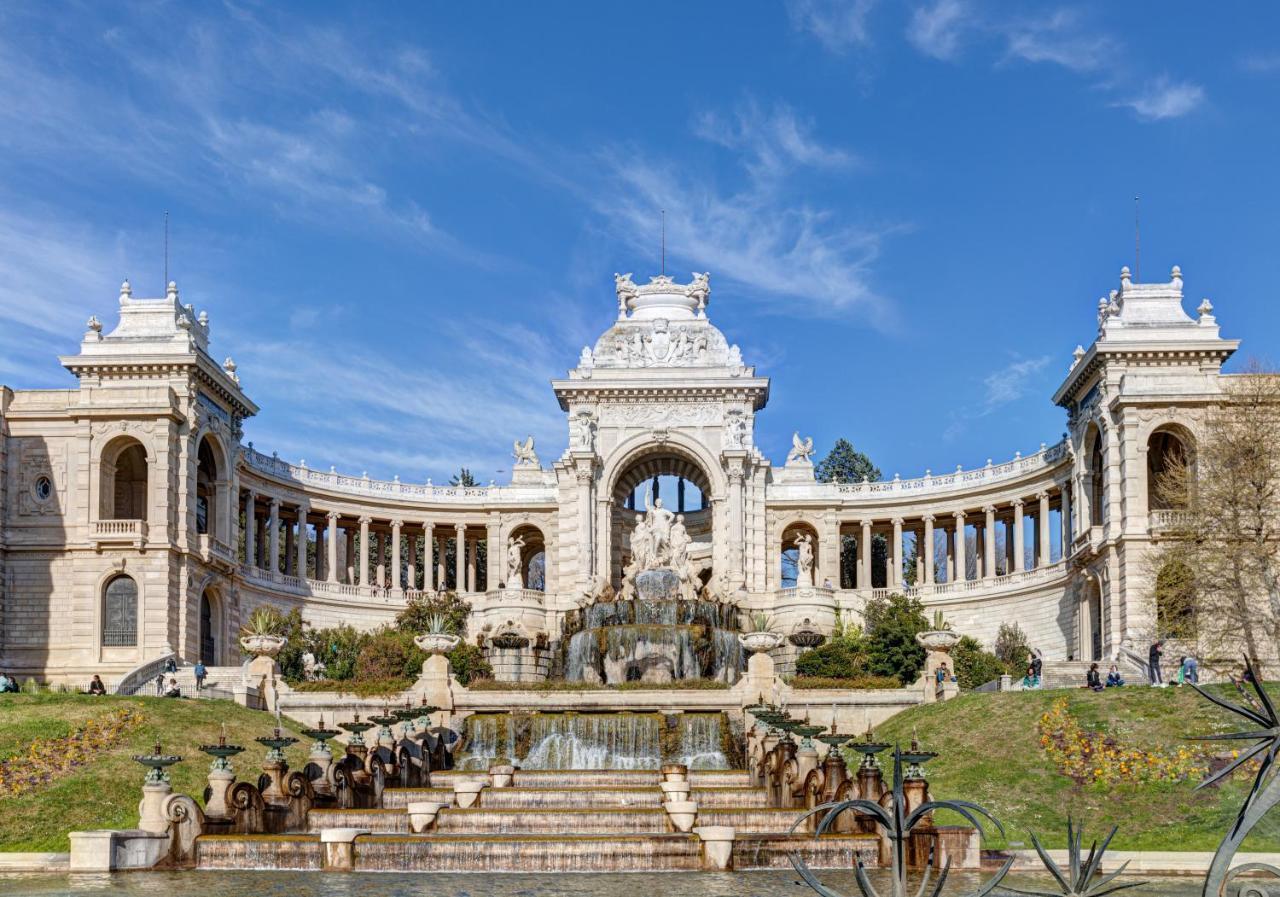 Apartmán Le Studio Du Petit Palais Longchamp Marseille Exteriér fotografie